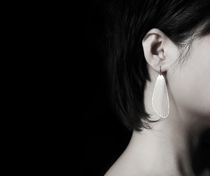 Fan Earrings L