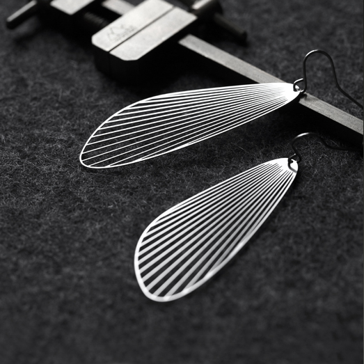 Fan Earrings L
