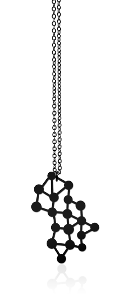 Dots Pendant S Black