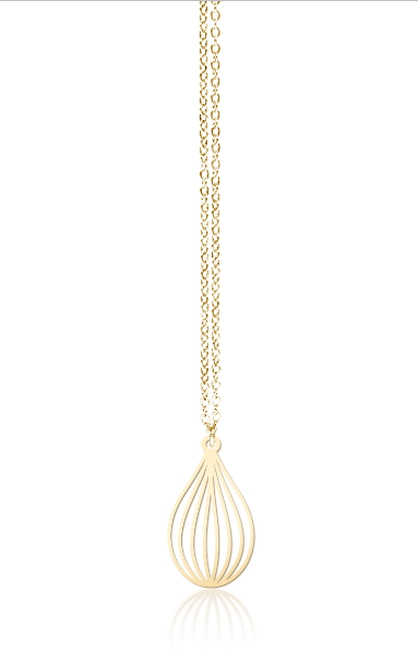 Seed Pendant Gold