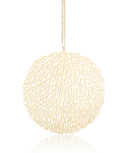 Woods Pendant (L) Gold