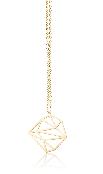 Stone Pendant XS Gold