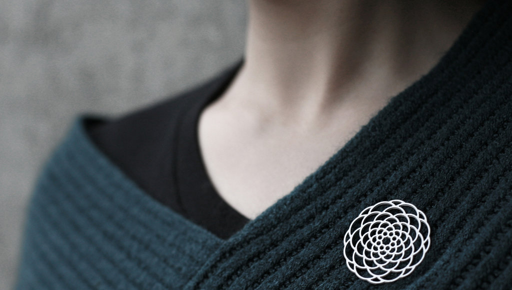 Dahlia Brooch