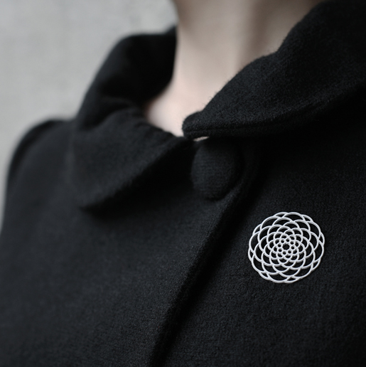 Dahlia Brooch