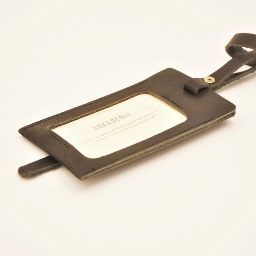 Leather ID Card Holder