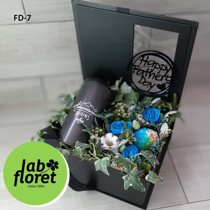 FD-7 Travel Coffee Press in Flower Box