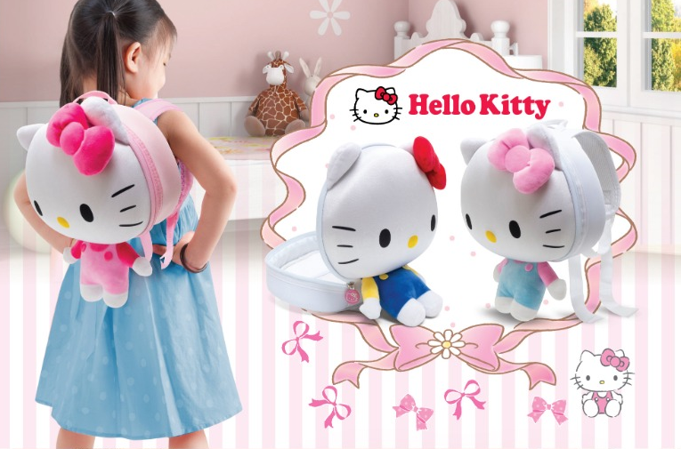 OFFICIAL LICENSED HELLO KITTY RIDAZ 3D KID'S BACKPACK