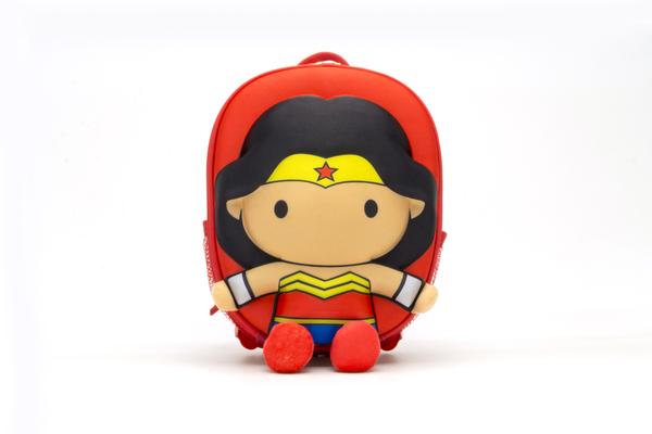 JUSTICE LEAGUE WONDER WOMAN KID'S BACKPACK, POLY EDITION